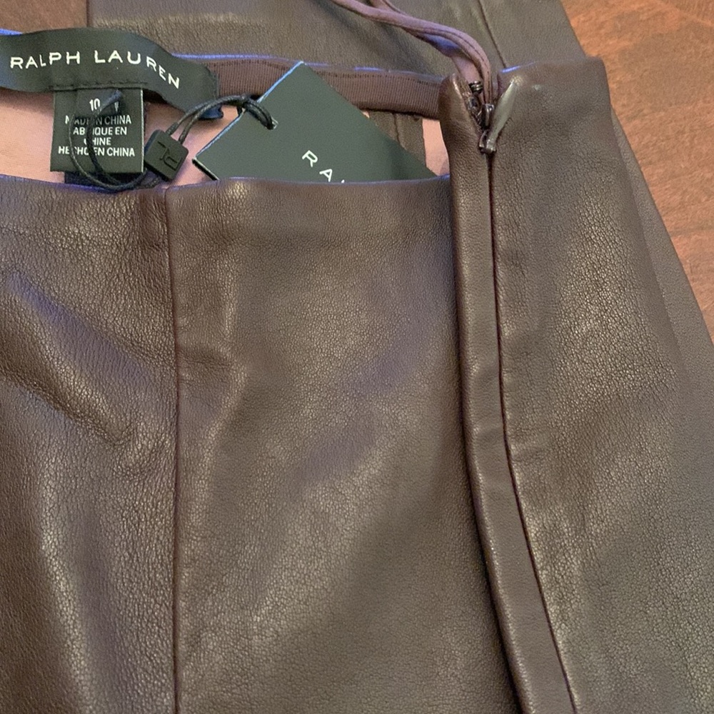 Ralph Lauren Leather Pants